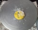 A picture of step 5 of Lauki Thepla.