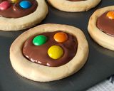 Une image de l'étape 7 de Tartelettes sablées au chocolat et m&m's.