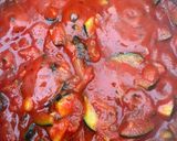Cukkinis paradicsomos tészta recept fázis 1 fotója