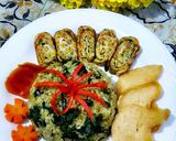 Foto langkah ke 5 dari resep Nasi Goreng Ijo.