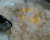 A picture of step 3 of Coconut Burfi / Kobbari Mitai.