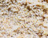 A picture of step 1 of Wheat kanjee with coconut milk.