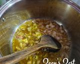 A picture of step 1 of Masala Khichdi with Lakadong Turmeric.