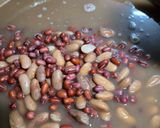 豆豆(紅豆、花豆)黑米餡的食譜步驟4照片