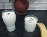 A picture of step 3 of Banana & Almonds Smoothie.