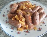 Foto del paso 6 de la receta Salchichas frescas con cebolla caramelizada