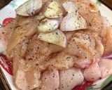 Hình bước làm 2 của món Canh gà nấu với 5 loại củ bổ dưỡng #Eatclean