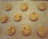 Une image de l'étape 4 de Cookies noix de coco, chocolat et cacahuettes concassées.