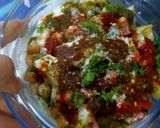 A picture of step 8 of Special chana chat.