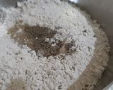 A picture of step 1 of Wheat Flour Masala Puri.