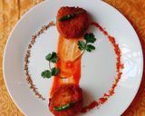 A picture of step 12 of Alo ke kabab.