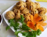 Hình bước làm 5 của món Đậu Hủ Chiên Sốt Me