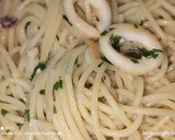 Foto del paso 8 de la receta: Spaghetti con calamares y langostinos 😋😋