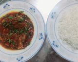 A picture of step 5 of Seafood...Fish curry 🍛.