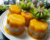 Foto langkah ke 7 dari resep Puding Labu Kelapa Muda.