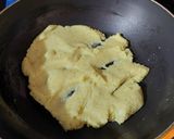 A picture of step 2 of Nolen Gurer Patishapta Peethe.