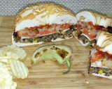 Foto del paso 8 de la receta: Hamburguesas de Frijol en Pan Bagel