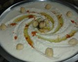 A picture of step 4 of Hummus with Tahini.