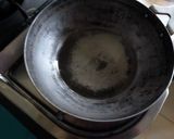 A picture of step 1 of Gunda Pickle.