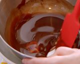 A picture of step 2 of Easy Chocolate Cake, moist and light-textured.