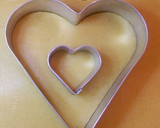 A picture of step 3 of Heart shape Cookie.