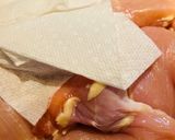 A picture of step 1 of Bbq Roasted Smoked Sausage with Chicken 🐔.