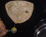 Coriander triangle Paratha recipe step 2 photo