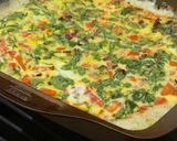 A picture of step 7 of A Spinach Moringa Safari Quiche.