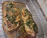 Foto del paso 6 de la receta: Truchas con jamón y pepinillo a la Navarra