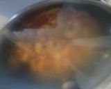 A picture of step 3 of Seasoned Shrimp w/ EZ Homemade Sauce &fresh Mozzarella.