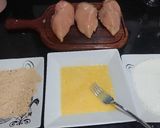 Foto do passo 4 de Frango recheado com queijo azul e presunto