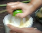 A picture of step 3 of Fresh orange juice.