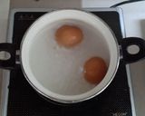 Hình bước làm 1 của món Salad trứng