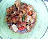 Foto langkah ke 6 dari resep Telang Asin Masak Asam Manis.