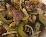 A picture of step 8 of Mustard Beef Stir Fry.