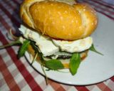 Foto del paso 5 de la receta: Hamburguesa de pollo con espinacas e ingredientes saludables