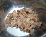 A picture of step 2 of Pork Humba.