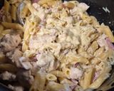 Une image de l'étape 2 de One pot pasta au poulet lardons et crème au Cookeo infnity 😀.