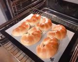Hình bước làm 6 của món 💚 Bánh Mì Ngọt Con Cua (Cỡ Lớn) Nhân Sô Cô La 🥐