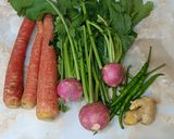 A picture of step 1 of Turnips or Shalgam Pickle.