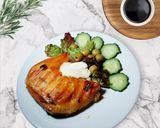 Foto langkah ke 4 dari resep Grilled Chicken Thigh Sauce Mayonnaise.