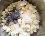 Une image de l'étape 4 de Barquettes aux poires et graines de chia.