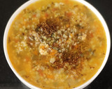 உடைத்த கோதுமை கிச்சிடி சூப் (Broken wheat khichdi soup recipe in tamil) ரெசிபி ஸ்டேப் 10 புகைப்படம்