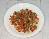 รูปขั้นตอนการทำที่ 5 ของ หมูสามชั้นคั่วพริกเกลือ