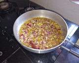 Indiai, gombás-zöldborsó curry (Matar Mushroom) recept fázis 3 fotója