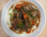 A picture of step 6 of Low Carb Slowcooker Beef Stew.