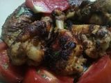 اجنحة محمرة في طنجرة الضغط