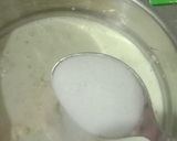 A picture of step 2 of Rava khaman dhokla.