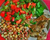 A picture of step 6 of Githeri and Grilled chicken.