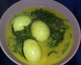 Foto langkah ke 2 dari resep Gulai pucuk ubi&telur.